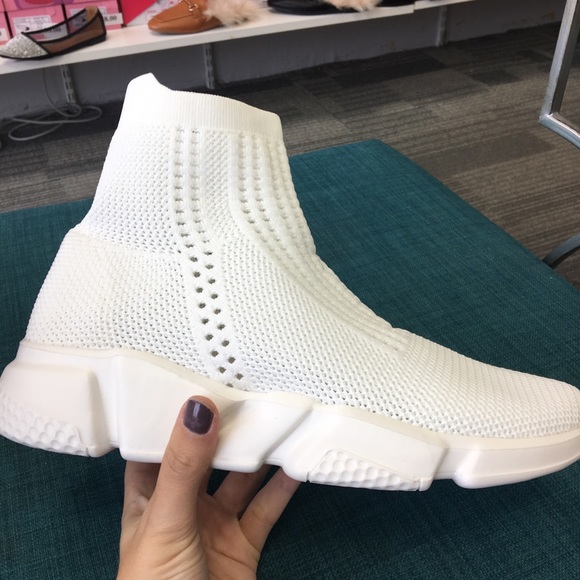 tenko ankle high top sock sneaker